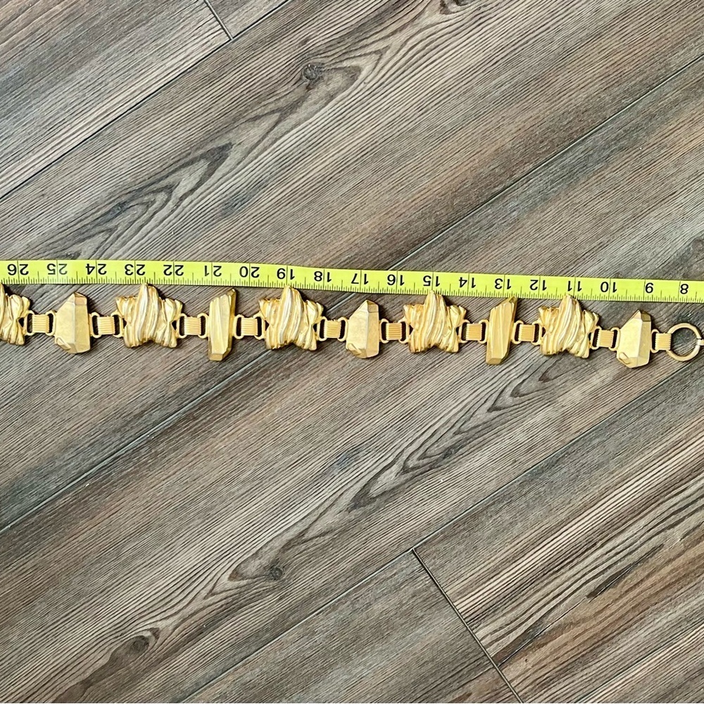 Gold Women's Accessory Belt 33 inches long - Picture 8 of 9